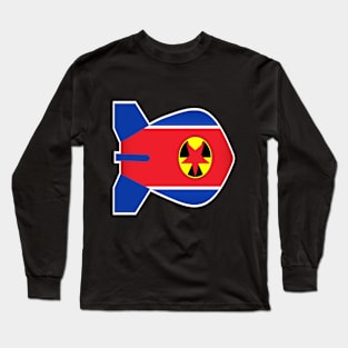 Kim Jong Un Atomic Bomb Long Sleeve T-Shirt